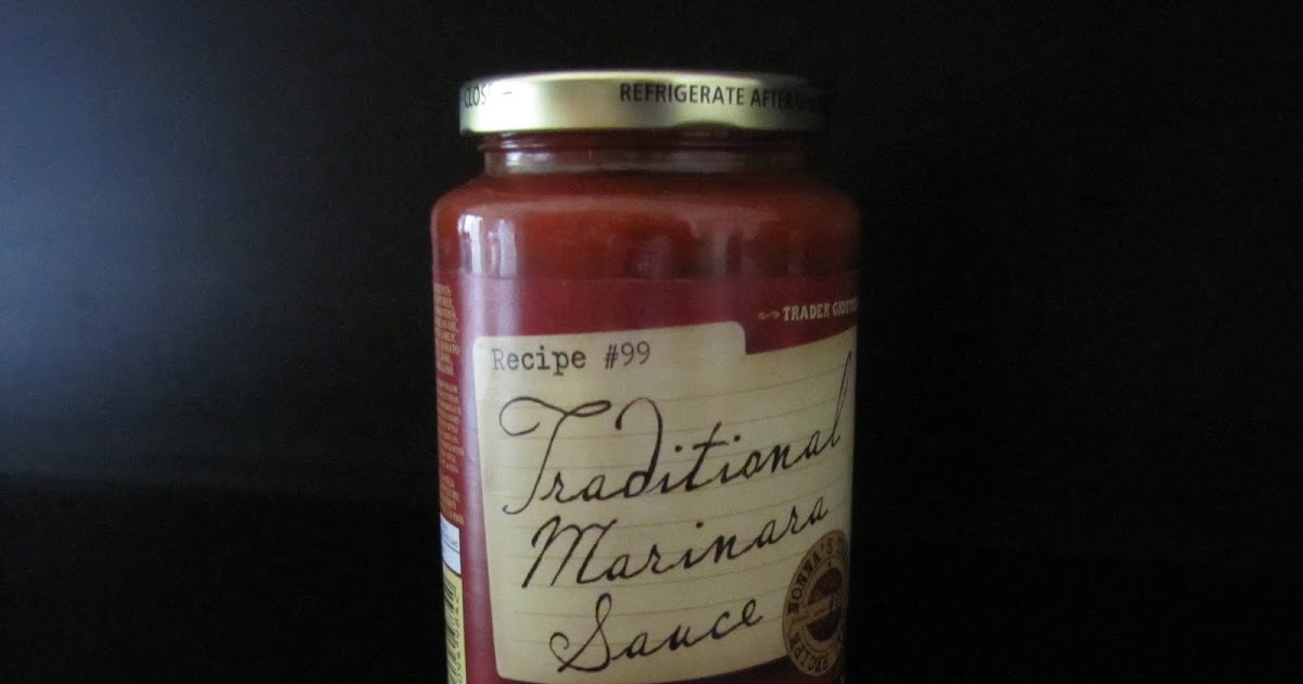 Smells Like Food in Here Trader Joe's Traditional Marinara Sauce