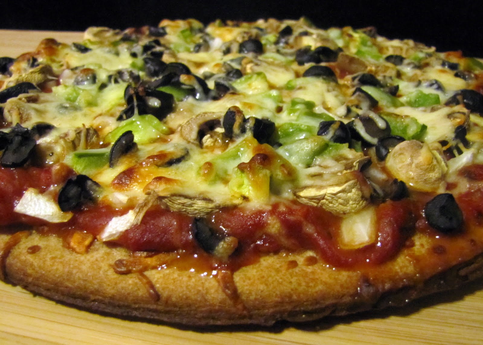 Smells Like Food in Here Pizza on Boboli Whole Wheat Crust