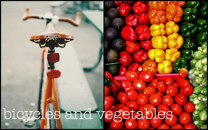 Bicycles and Vegetables