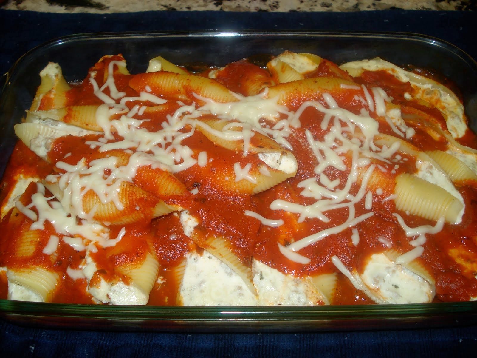 YourVicariousExperience Stuffed Jumbo Shells