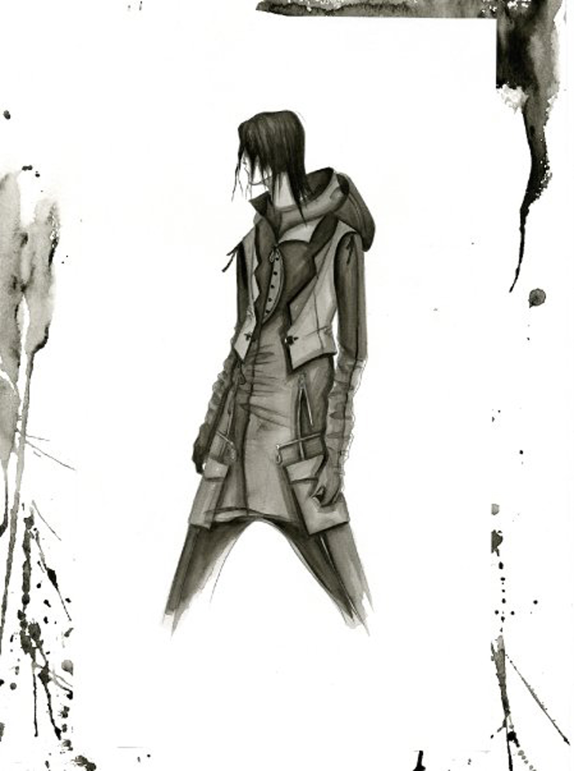 Line Work Illustration