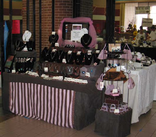 handcrafted jewelry in the market place