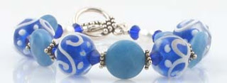 blueberry quartz bracelet