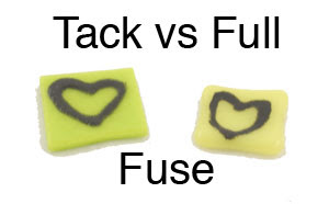 tack vs full fuse glass experiment