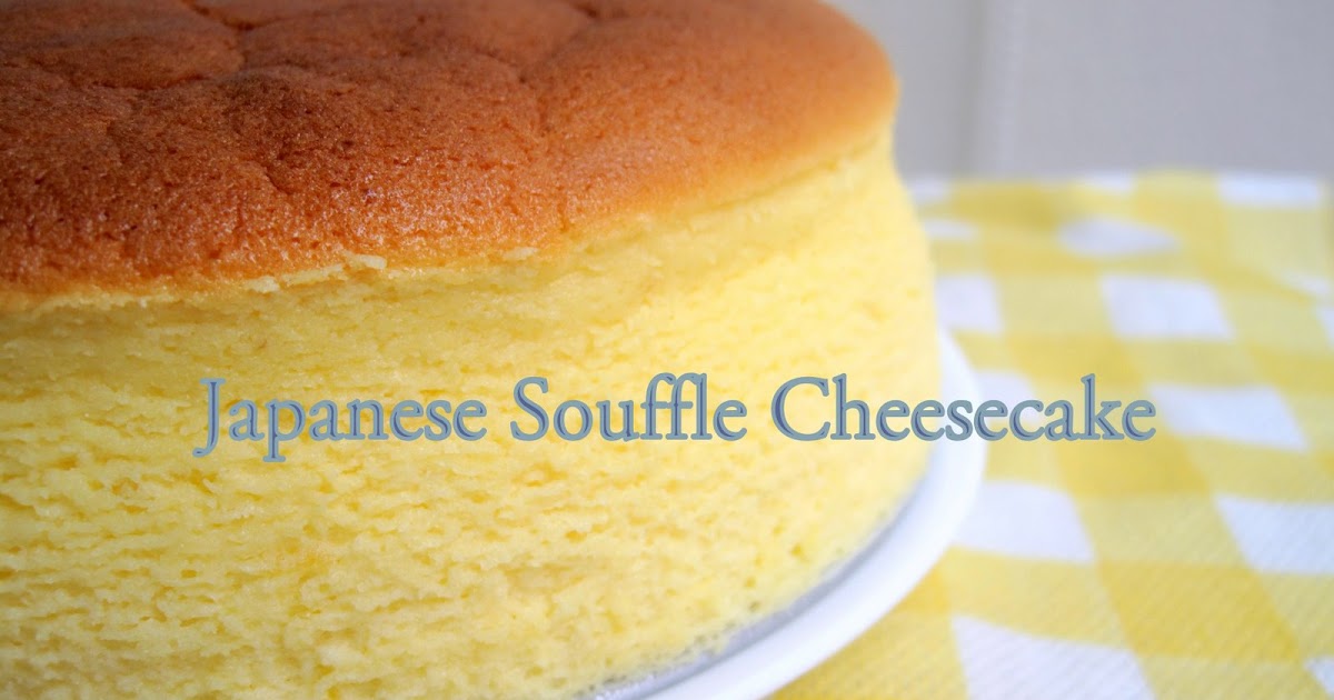 loving baking Japanese Souffle Cheesecake
