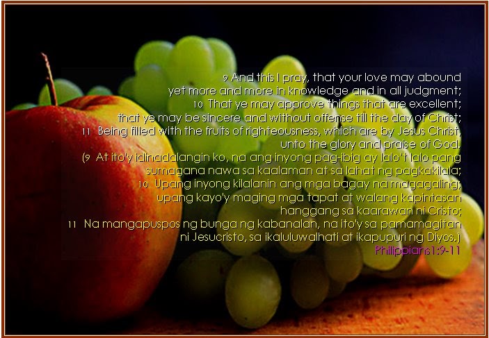 Shared Bible Verses: Fruits of Righteousness