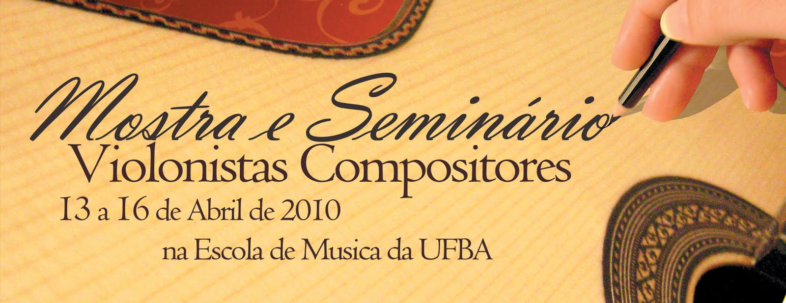 Mostra Violonistas Compositores da UFBA