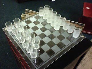 shot glass checkers set