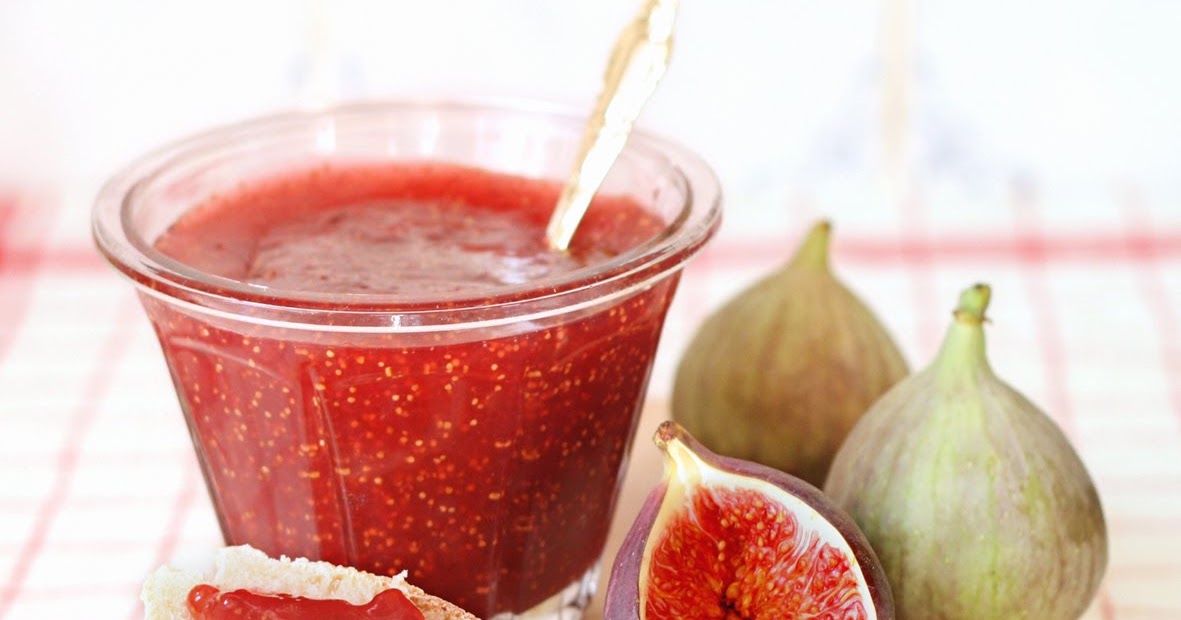 Cakes in the city Confiture de figues rouges