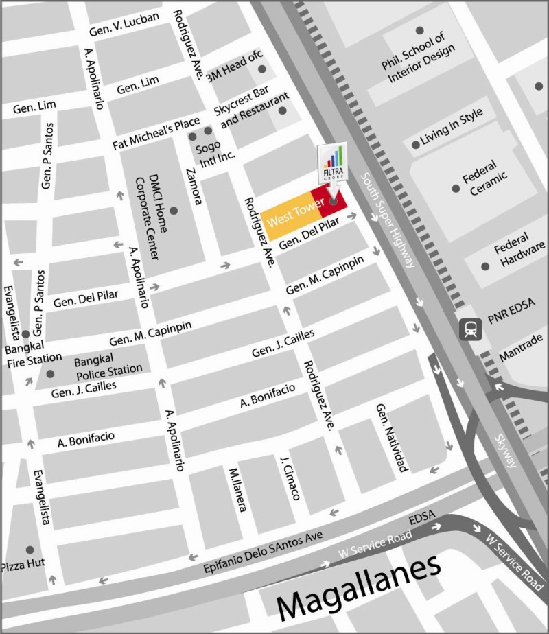Osmena Highway Map