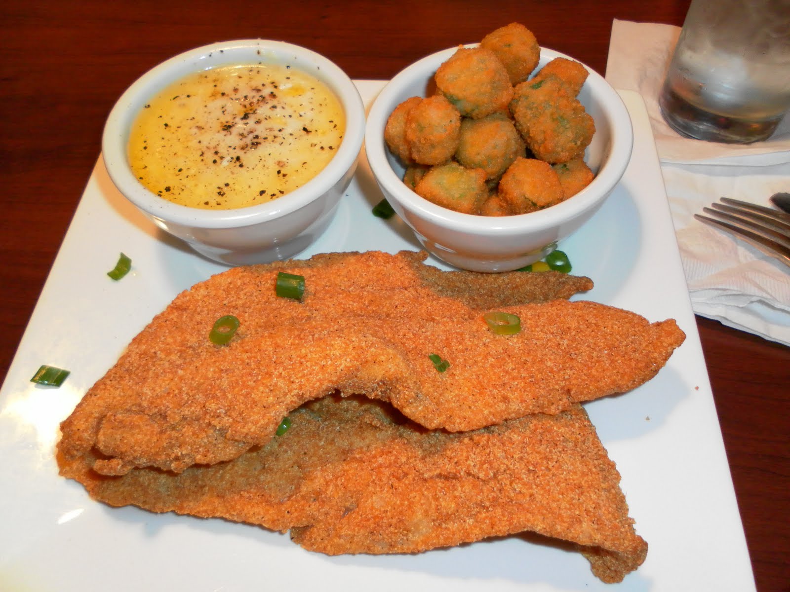 catfish and grits