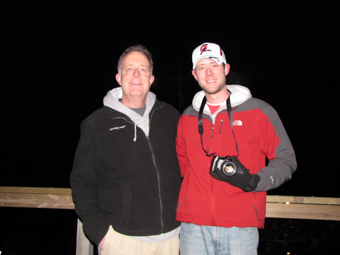 David and Joel at the Pier