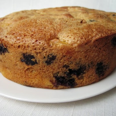 Peach and Blueberry Cake
