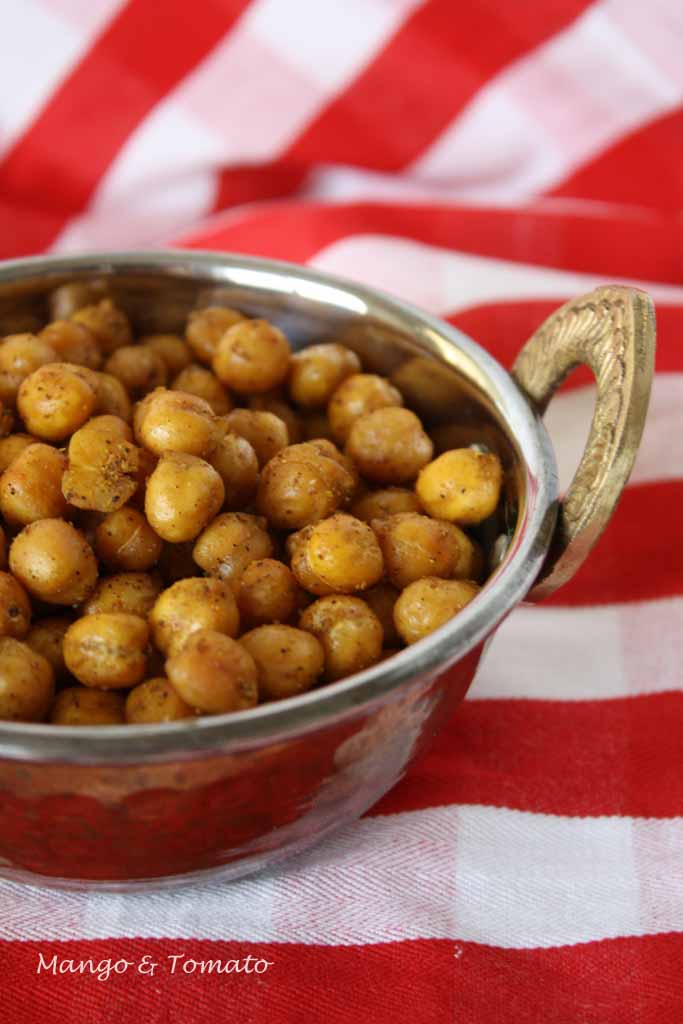 Mango & Tomato Roasted Indian Chickpeas