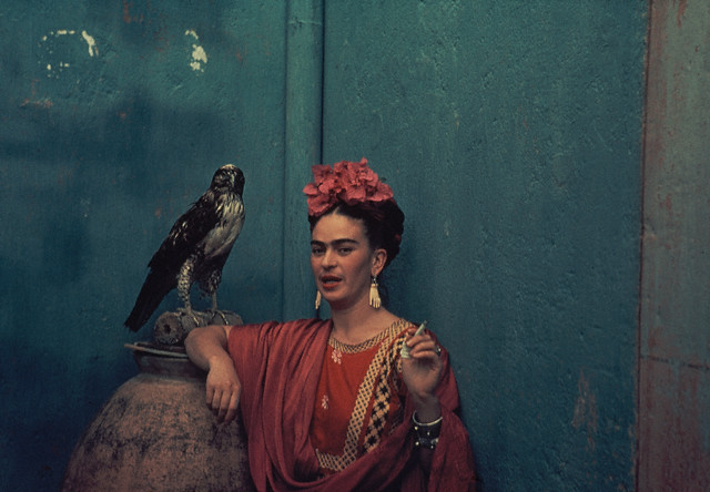 Frida Kahlo kleurrijke schilderes
