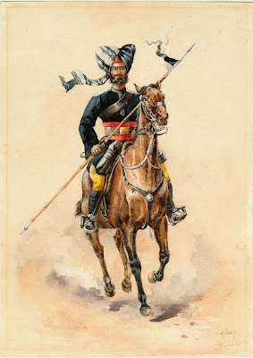 Enciclopedia de vestimenta militar de todos los tiempos - Página 2 2nd+Bengal+Lancers--Gardner%27s+Horse,+c.+1895