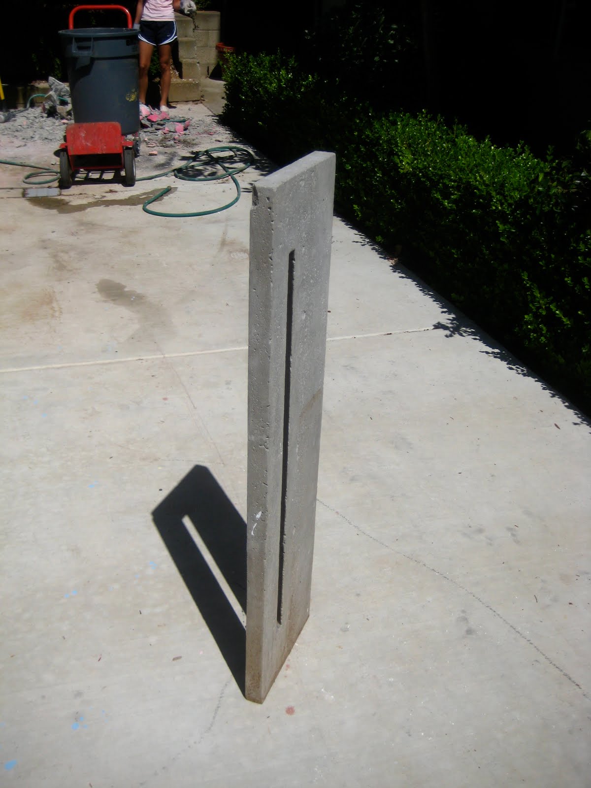 Concrete Sundial