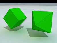 cubo, octaedro, hexaedro regular