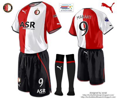 الاقمصة الجديدة من شركة بيما Feyenoord+home