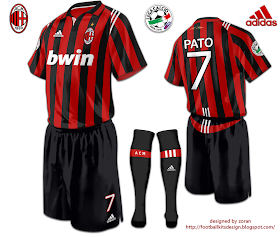 ac milan second kit