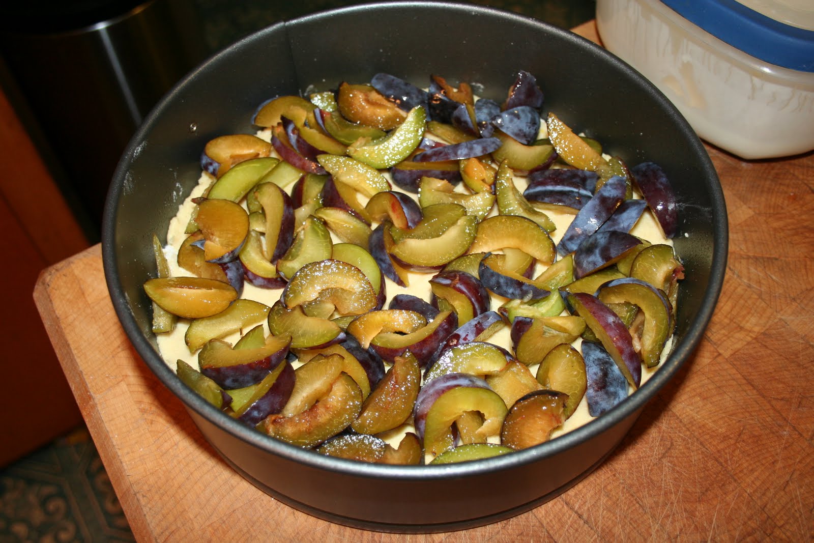 Cheers to Happy German Plum Kuchen...