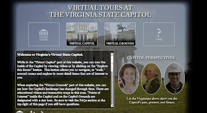 VIrtual Tour  of Virginia's State Capital