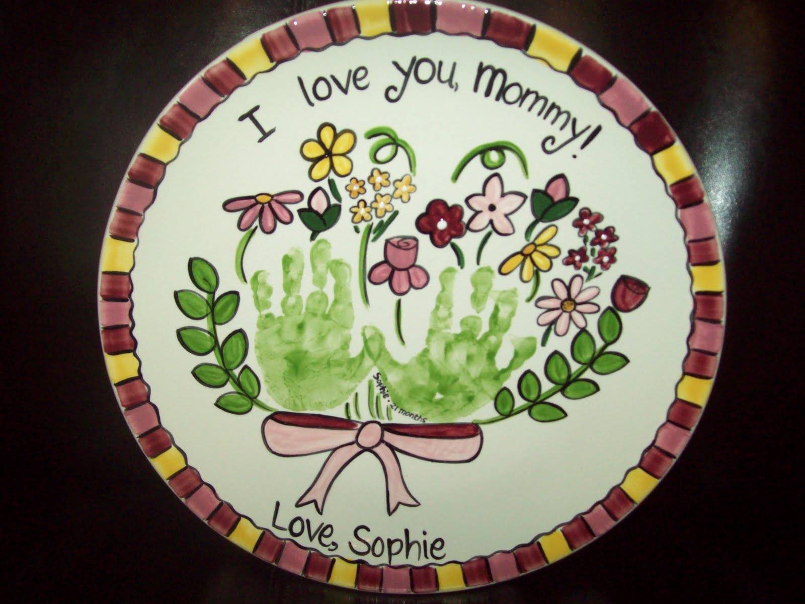 Platterpus Designs Handprint plates