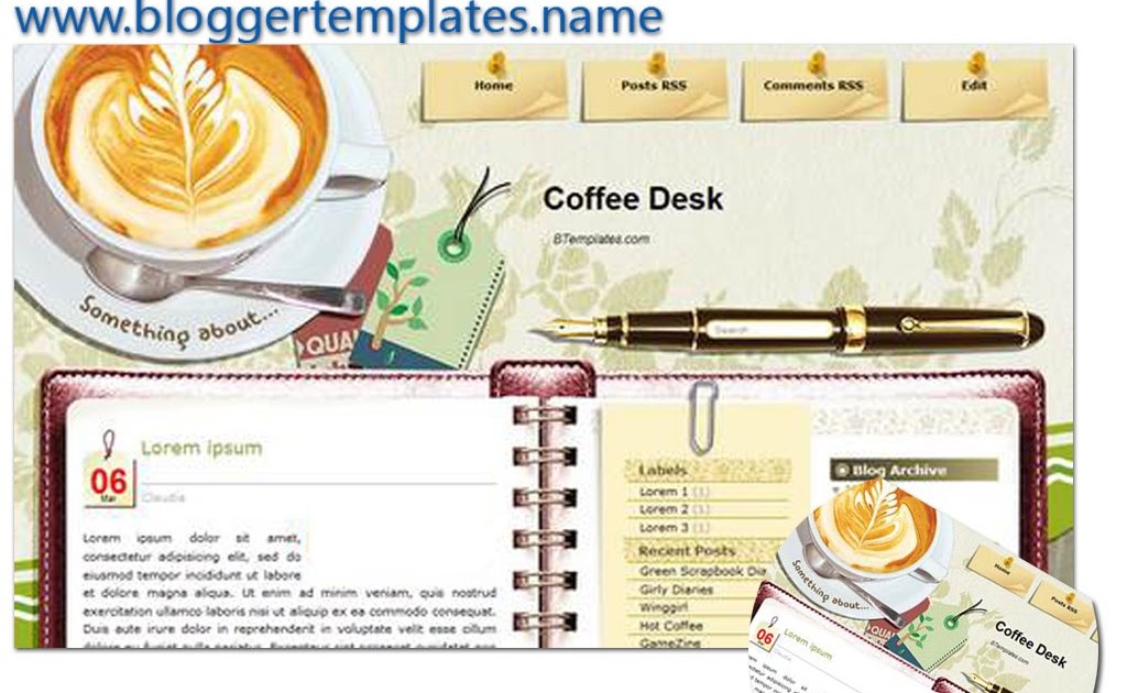 Free New Templates For Blogger