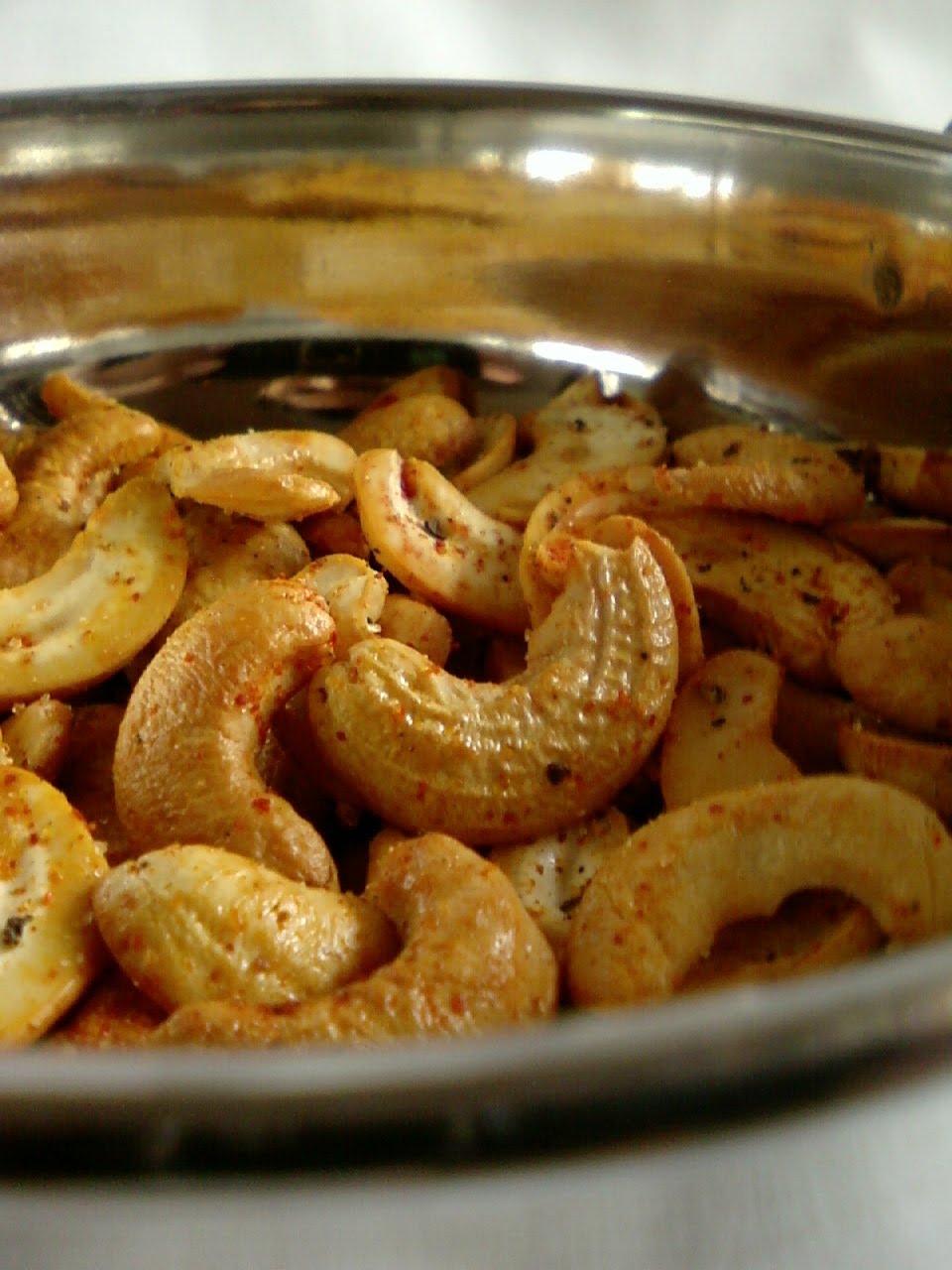 Blend with Spices Karam Jeedipappu Spicy Cashews