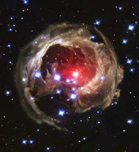 "Light Echo" Illuminates Dust Around Supergiant Star V838 Monocerotis
