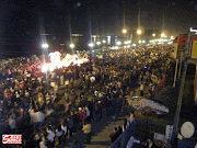 impresionante cierre de Carnaval en Talcahuano