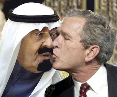 bush and bin laden family ties. ush and in laden family