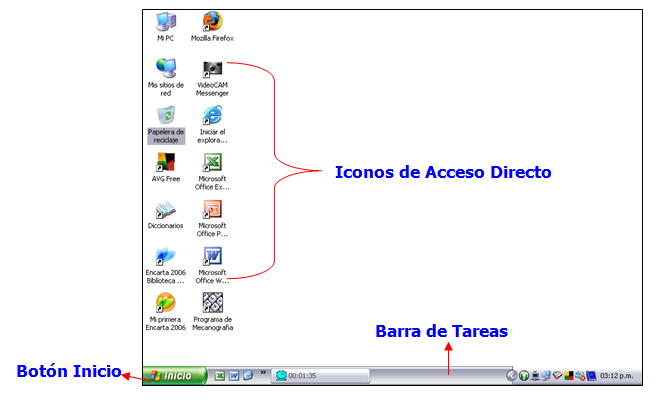 Aprendiendo Informática !!!: Conceptos Básicos - Windows XP