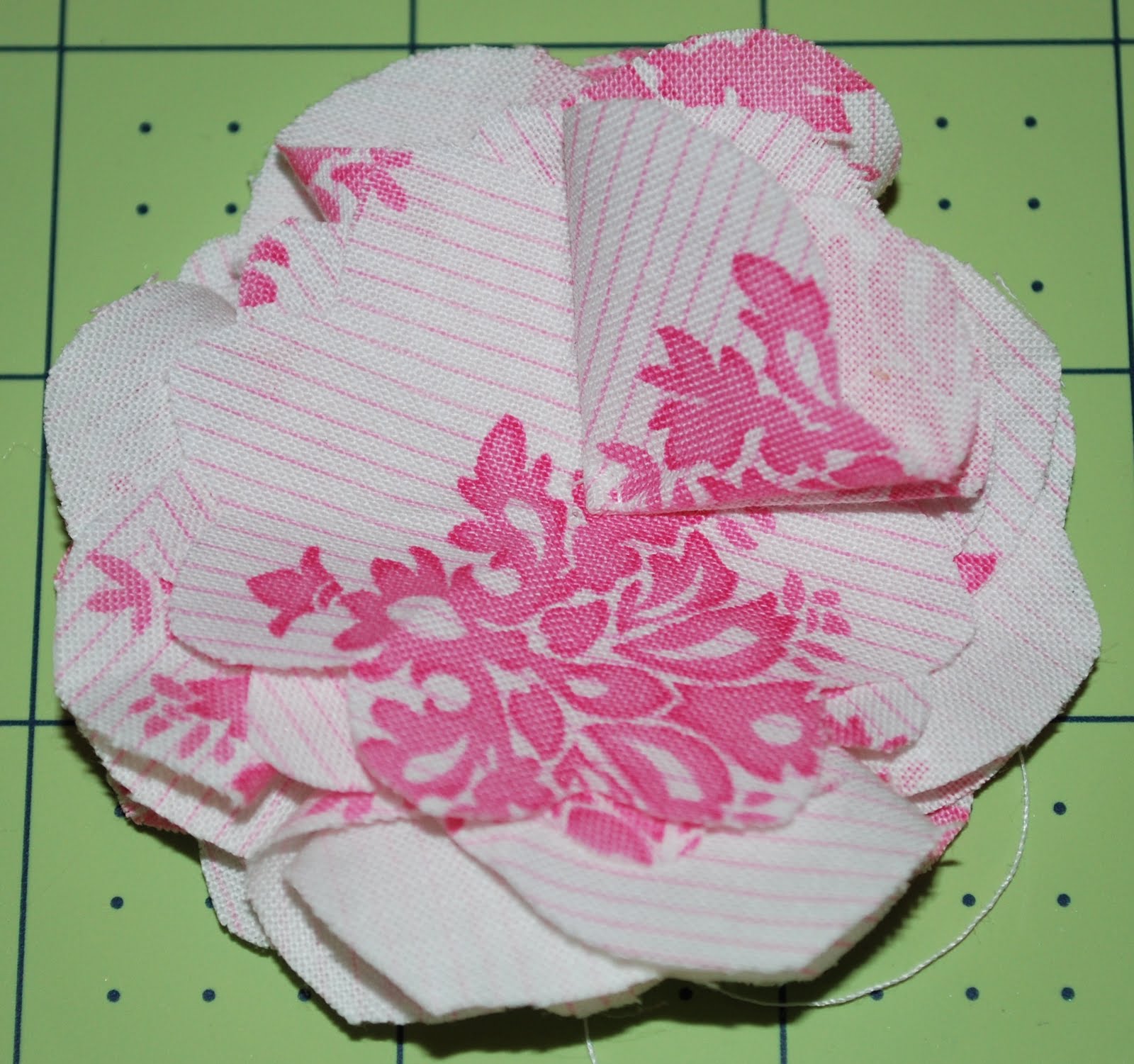 It's Mom's Fault! DIY Fabric Flowers