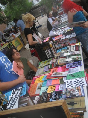 Zines on parade at Zine Fest