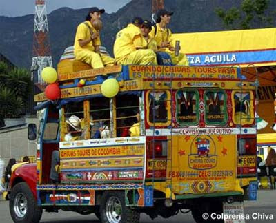 chiva bus colombia