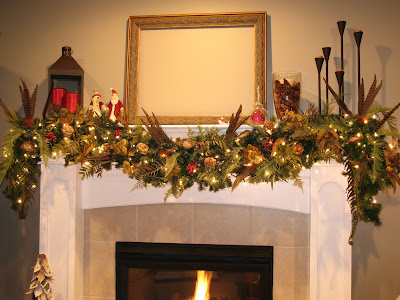 Fireplace garland