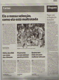 Eis a nossa selecção.