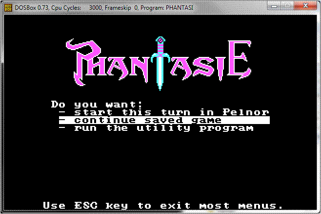 Phantasie Game