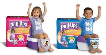 Get your Huggies Pull Ups