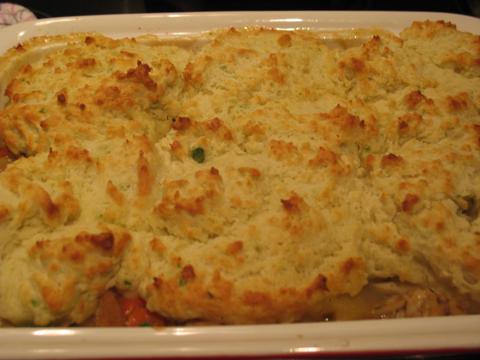 Anna's Table Chicken Pot Pie with Jalapeño Dumplings Revisited