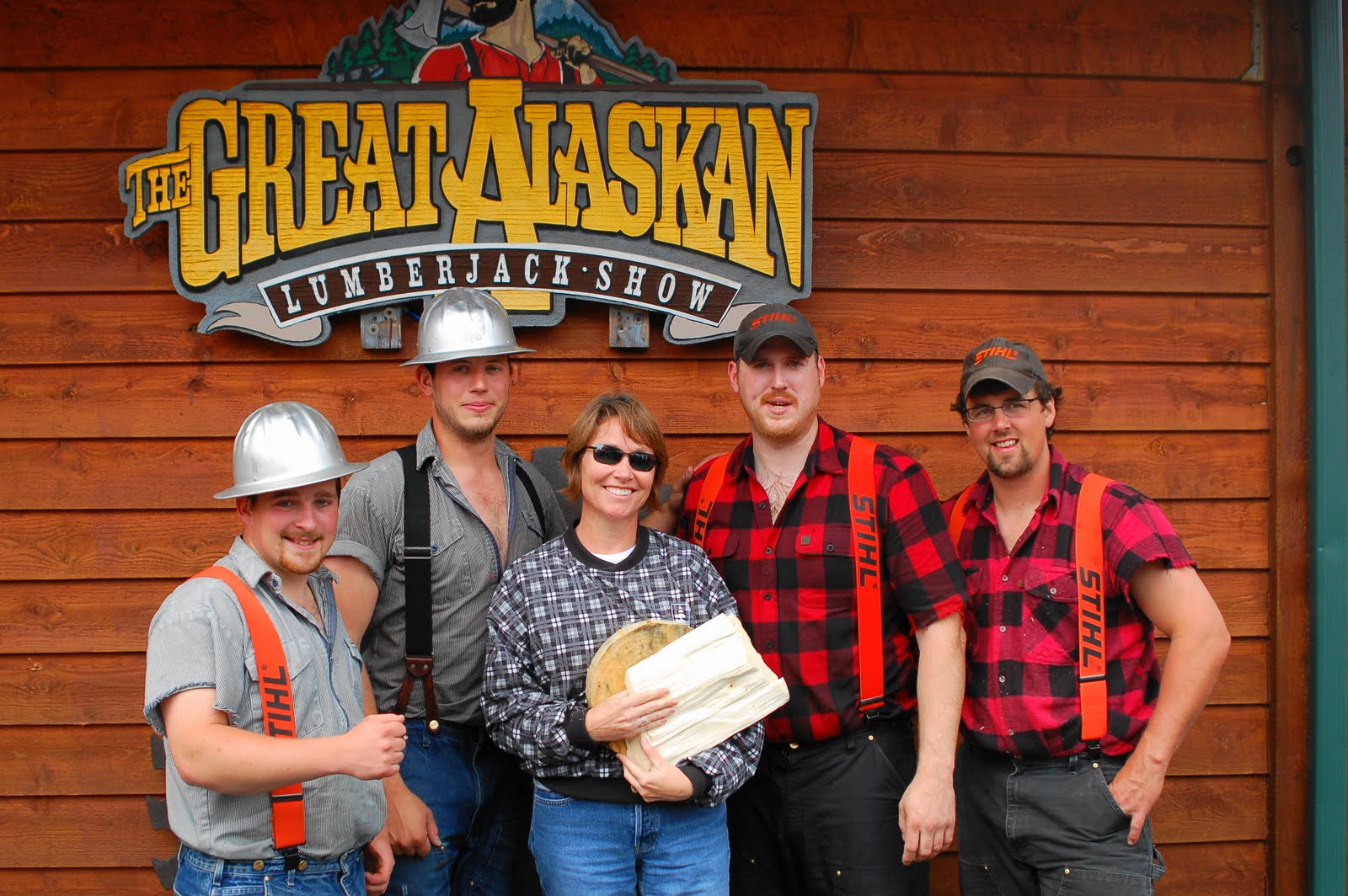 cruise happenings Lumberjack Show Ketchikan, Alaska