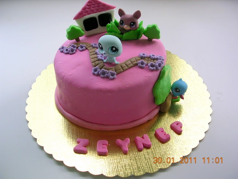 KURABİYE ADAM PASTA TASARIM ATÖLYESİ MİNİŞLER PASTASI ( 2)