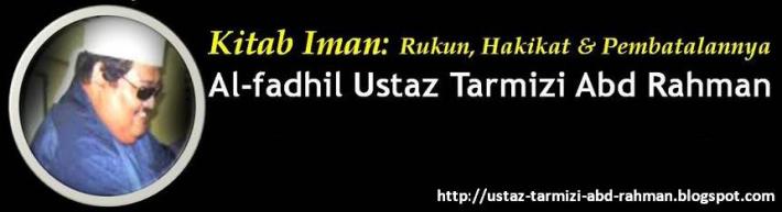 Kuliah Ustaz Tarmizi Abd Rahman