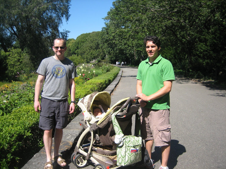 With Uncle Seymour at Fort Tryon Park