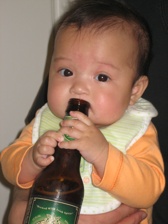 I am like Daddy.  I like my beer.
