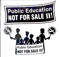 education not for sale