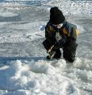 Ice fisherman