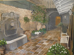 New Orleans French Quarter Courtyard