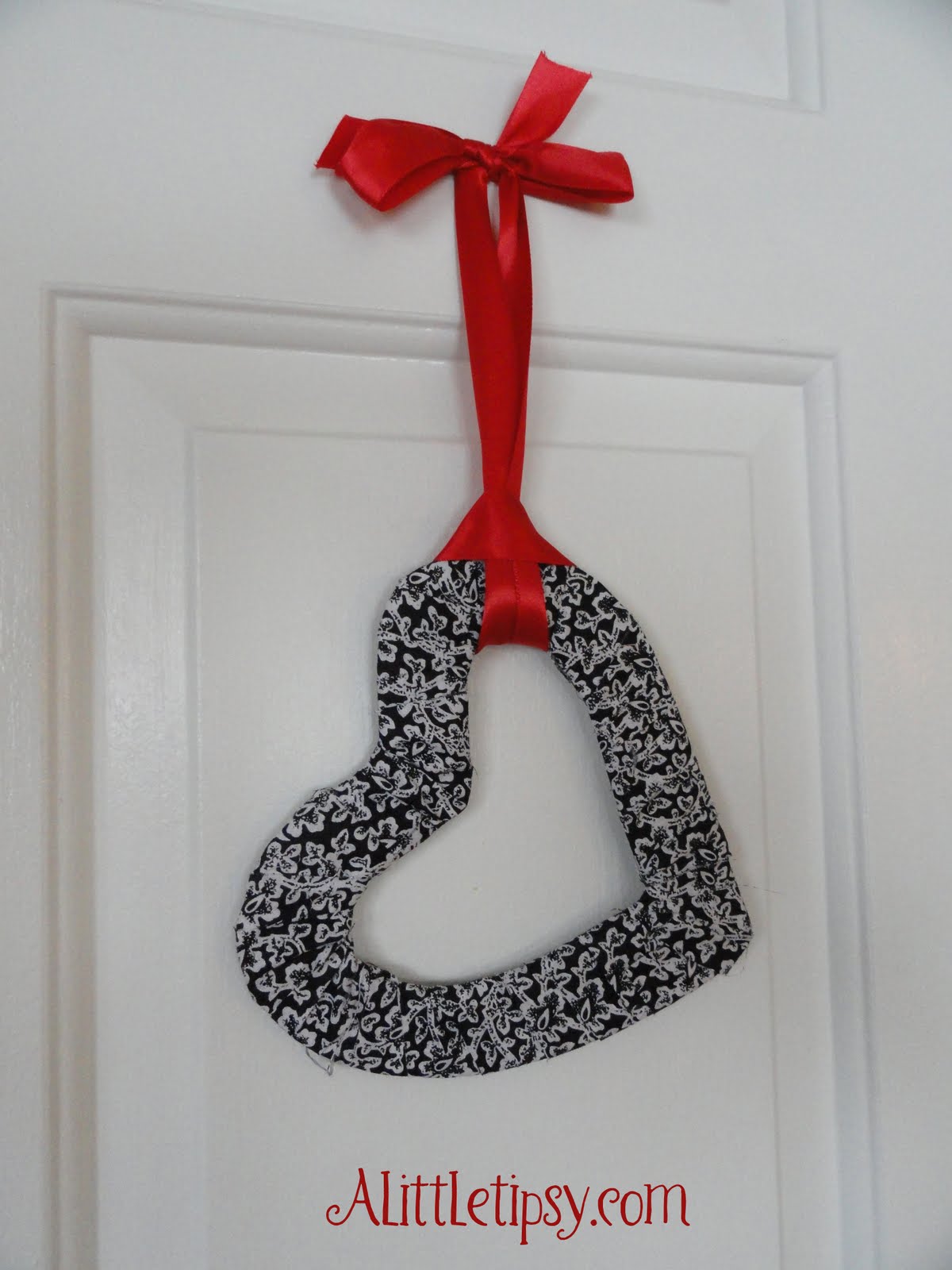 Fabric Heart A Little Tipsy